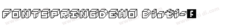 FONTSPRINGDEMO Bioti字体转换